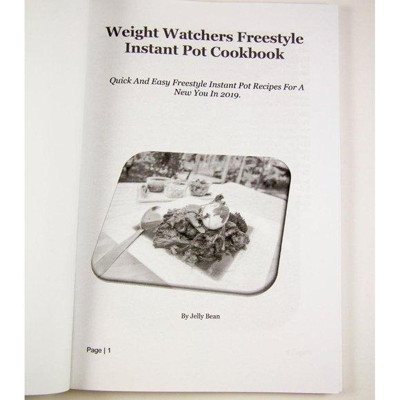 Weight Watchers Freestyle Instant Pot Cookbook 2019 Jelly Bean Trade Paperback - Picture 3 of 6